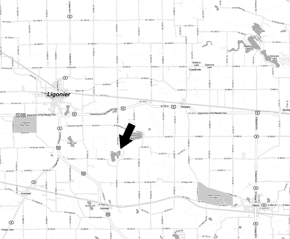 Area map - Real Estate & Personal Property Auction