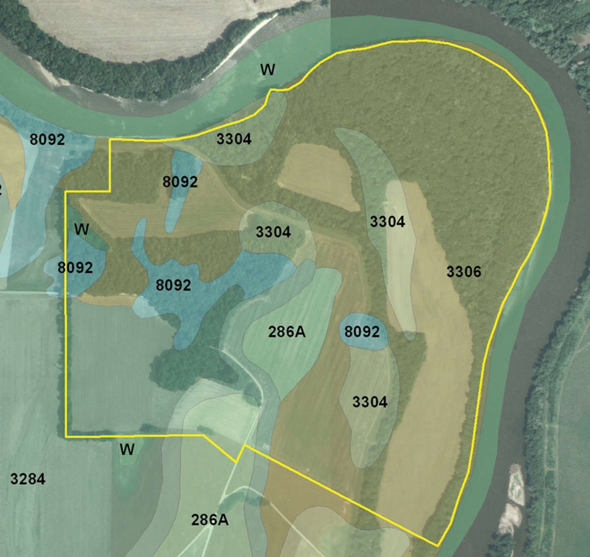 Soil map