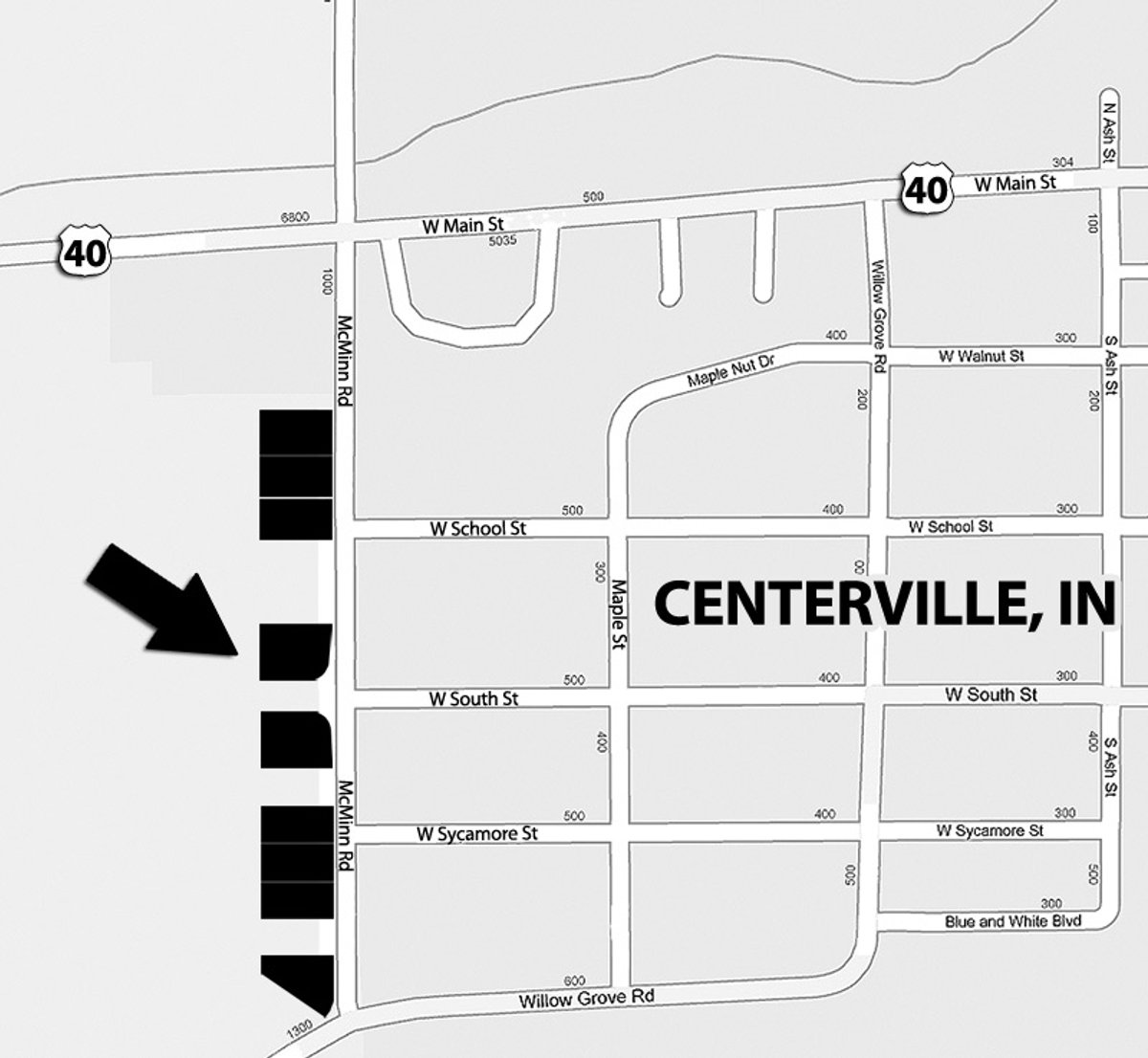 Area map - ABSOLUTE AUCTION - 9 Prime Lots Ready to Build!