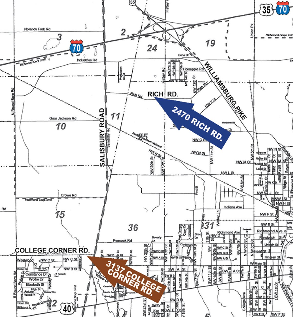 Area map - 2 Properties: Nice Business/Shop & Investment Property