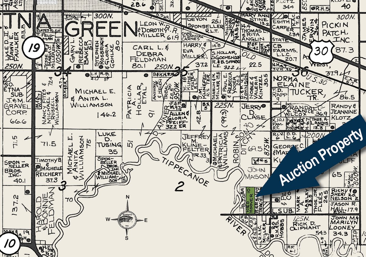 Plat map - 10 Acre Building Site Real Estate Auction