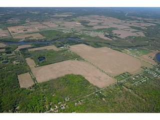 Property Aerial View - 868 Acres Offered in 40 Tracts - Historic Land Auction