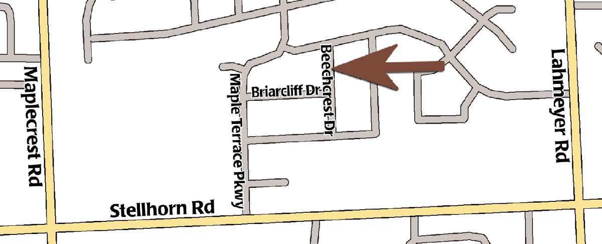 Area map - 3 Bedroom, 2 Bath, Maplecrest Area Home
