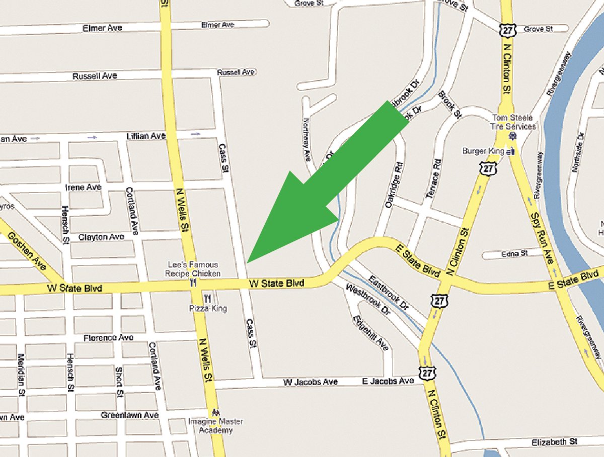 Area map - Very Clean 2 Bedroom Home