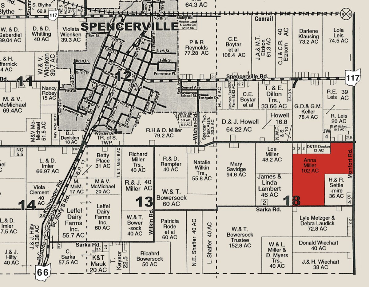 Plat map - Ohio Real Estate Auction