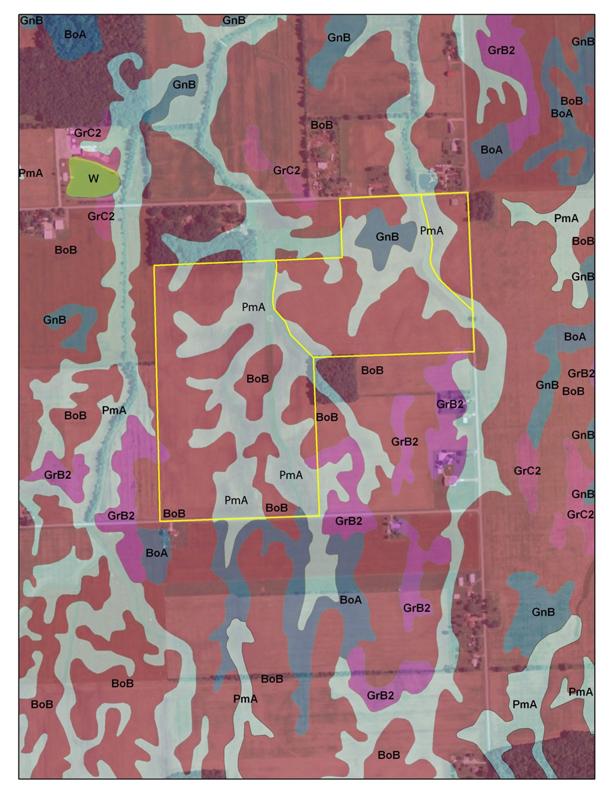 Soil map - Ohio Real Estate Auction