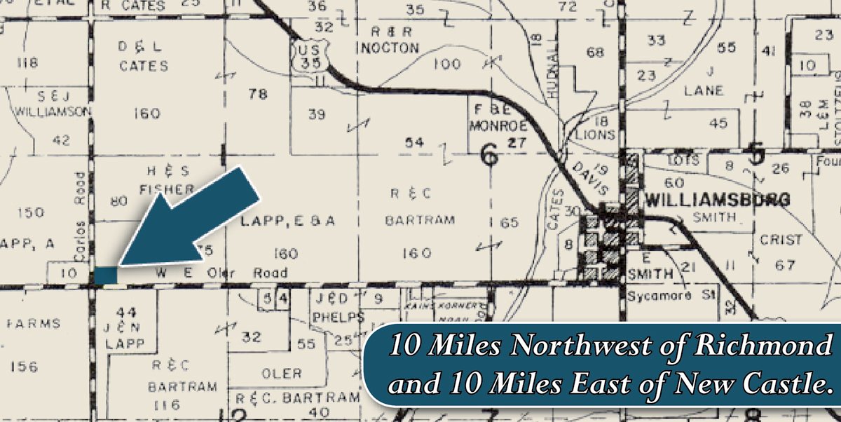 Plat map - Absolute Auction - Residence & Greenhouse Business on 5+/- Acres