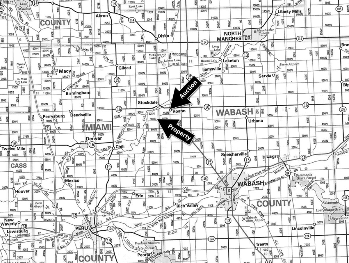 Area map - 22.51 Acres in 1 Tract