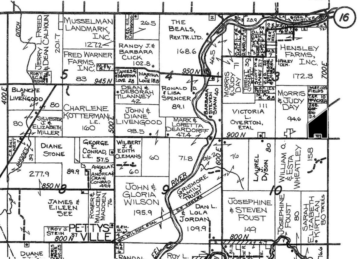 Plat map - 22.51 Acres in 1 Tract