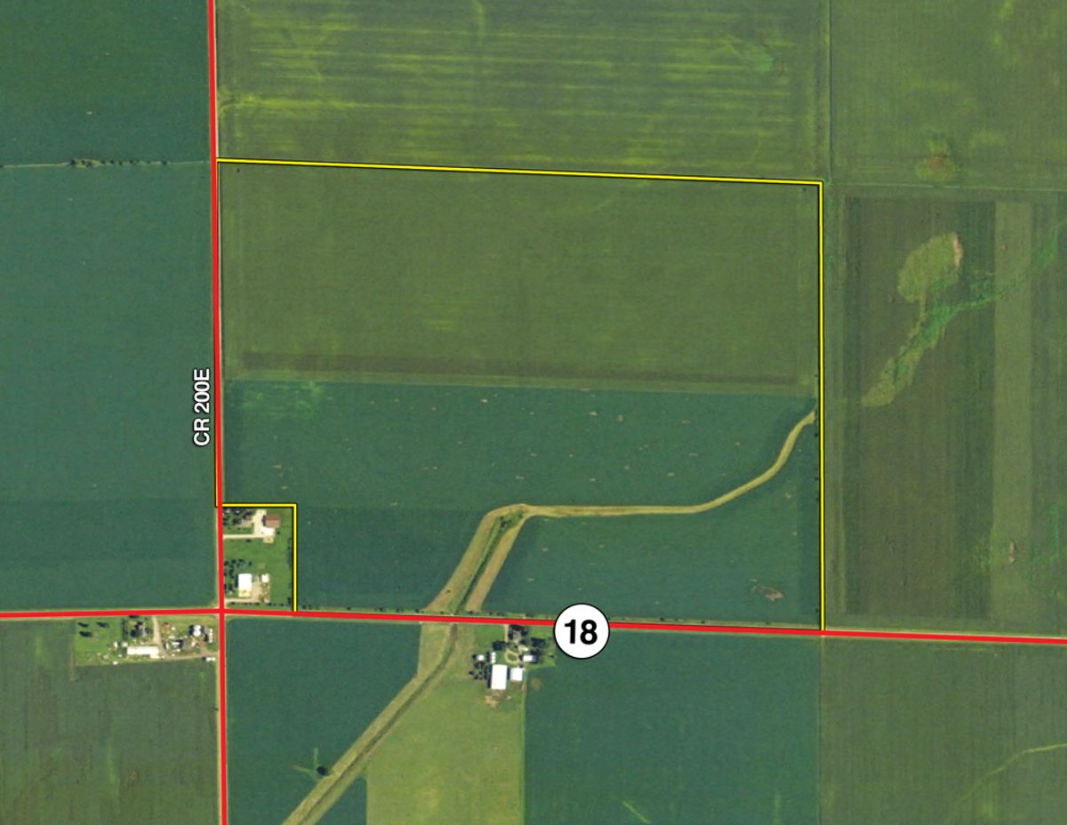 Tract map - Benton County Land Auction