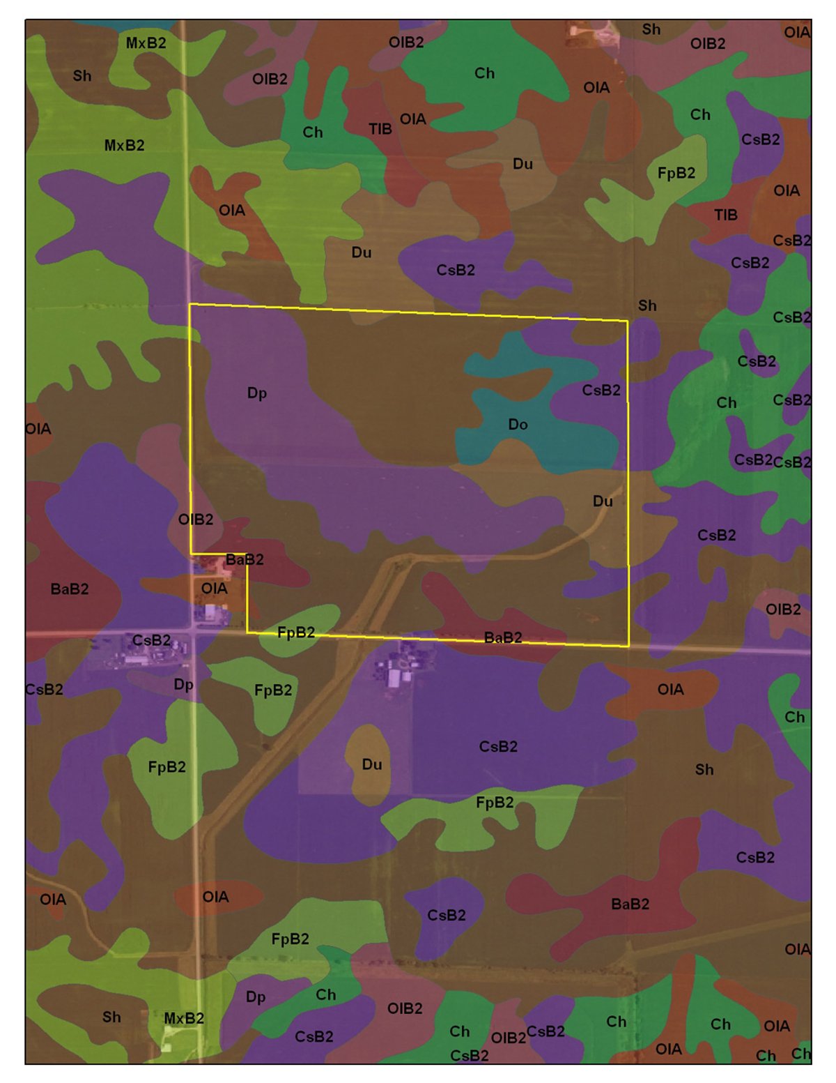Soil map - Benton County Land Auction