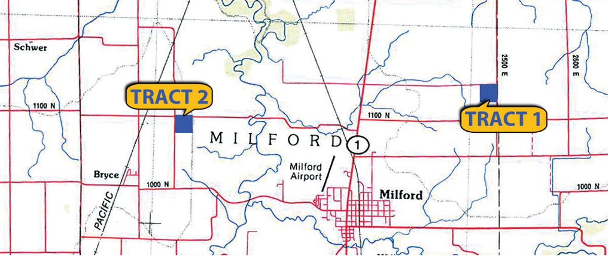 Area map - Illinois Land Auction