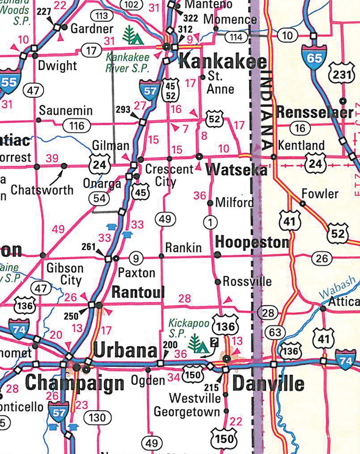 Area map - Illinois Land Auction