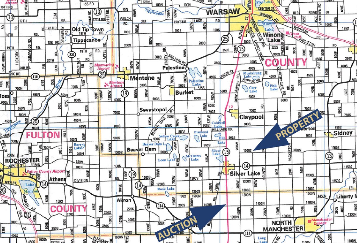 Area map - 81.464 Acres in 1 Tract