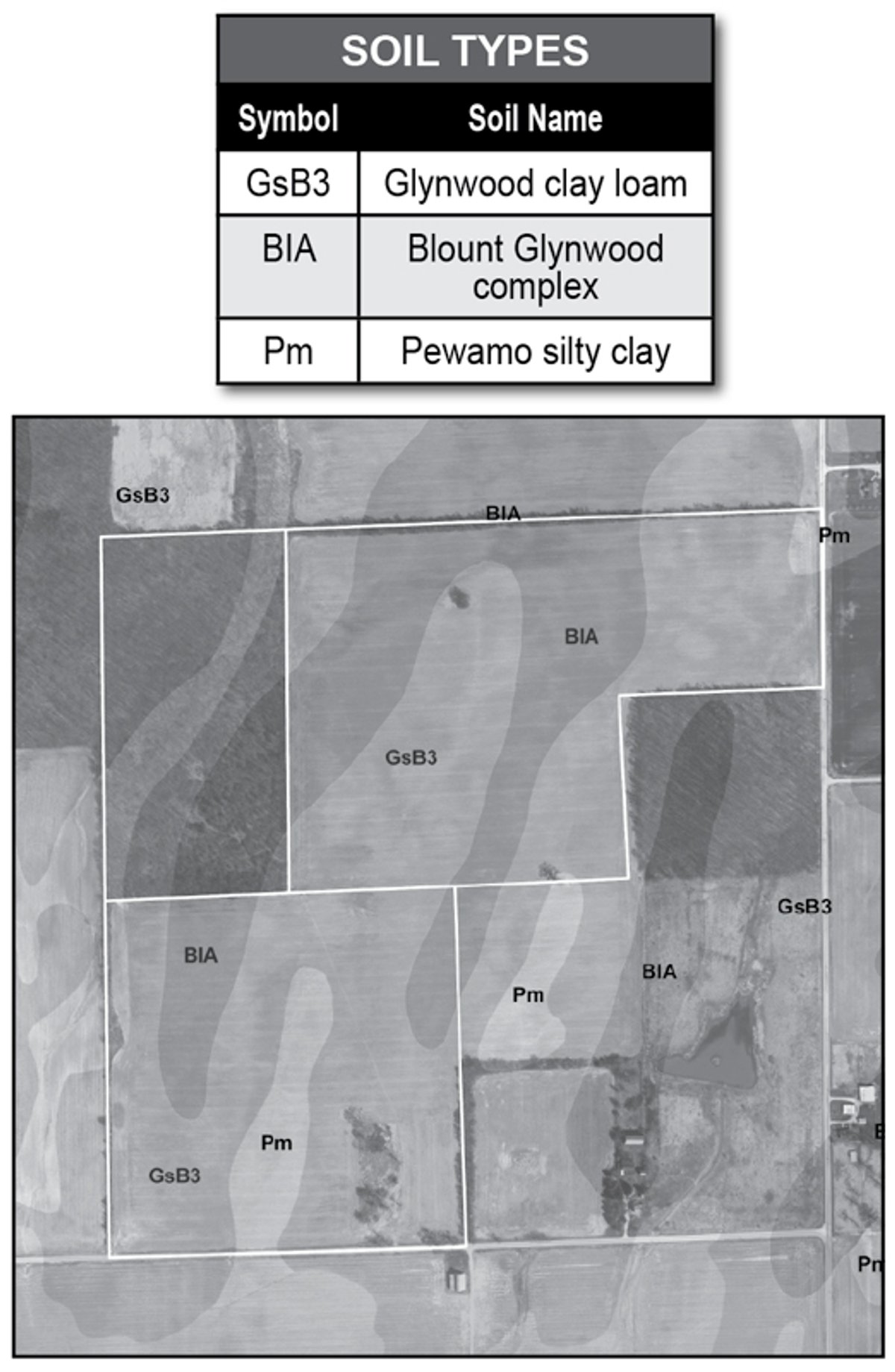 Soil map - 110 Acres Offered in 3 Tracts