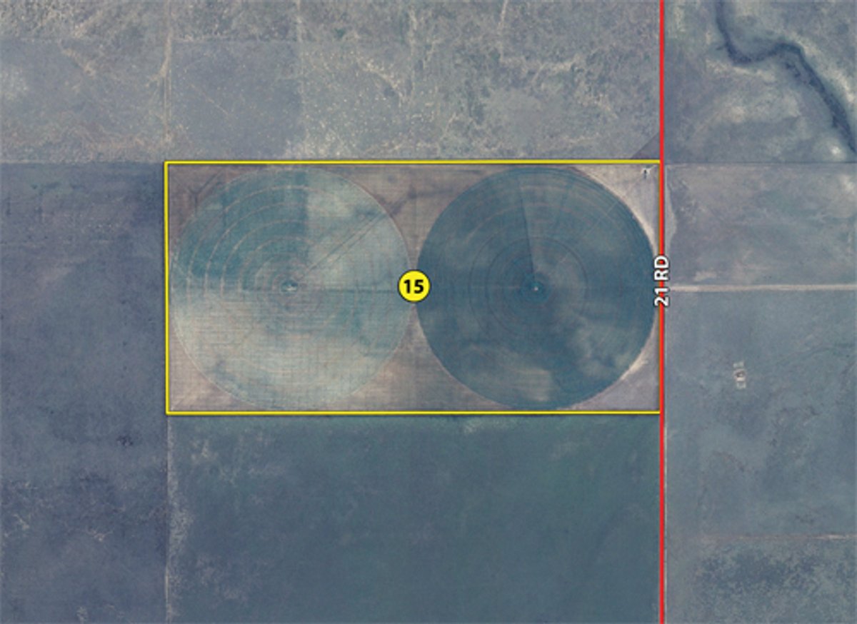 Tract map - Southeast Colorado Land Auction - 8,724 Acres in 26 Tracts