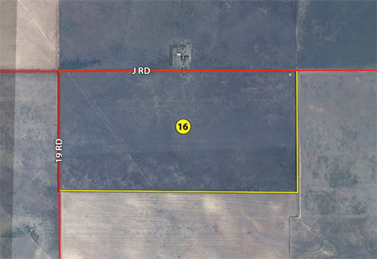 Tract map - Southeast Colorado Land Auction - 8,724 Acres in 26 Tracts