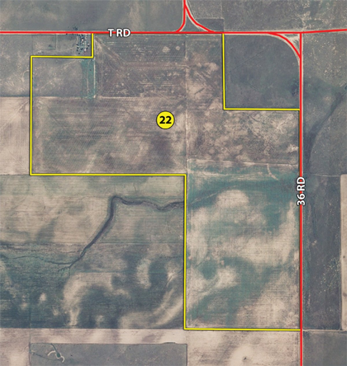 Tract map - Southeast Colorado Land Auction - 8,724 Acres in 26 Tracts