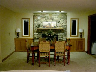 Beautiful 3 bedroom 2 bath home.  Includes attractive stone fireplace, open floor plan, newly remodeled bathroom, and custom hardwood kitchen cabinets.  All appliances stay other than (2) chest freezers in garage.  Over-sized garage.  

Wooded lot with beautiful landscaping.  Charming country setting in a great location.  Blacktop drive.   - Beautiful 3 Bedroom Home on Wooded Lot