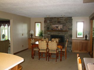 Beautiful 3 bedroom 2 bath home.  Includes attractive stone fireplace, open floor plan, newly remodeled bathroom, and custom hardwood kitchen cabinets.  All appliances stay other than (2) chest freezers in garage.  Over-sized garage.  

Wooded lot with beautiful landscaping.  Charming country setting in a great location.  Blacktop drive.   - Beautiful 3 Bedroom Home on Wooded Lot