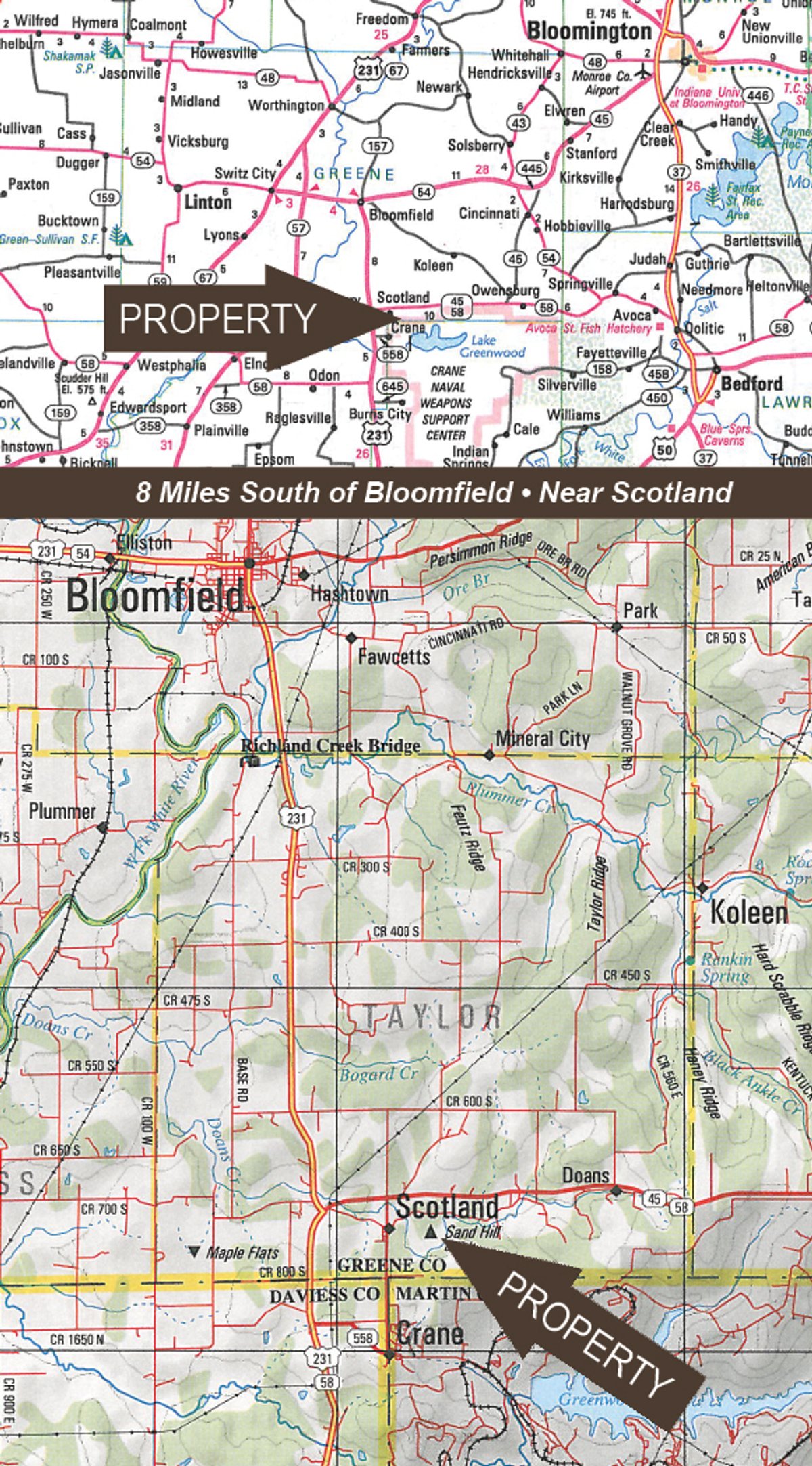 Area map - 36.17 Acres