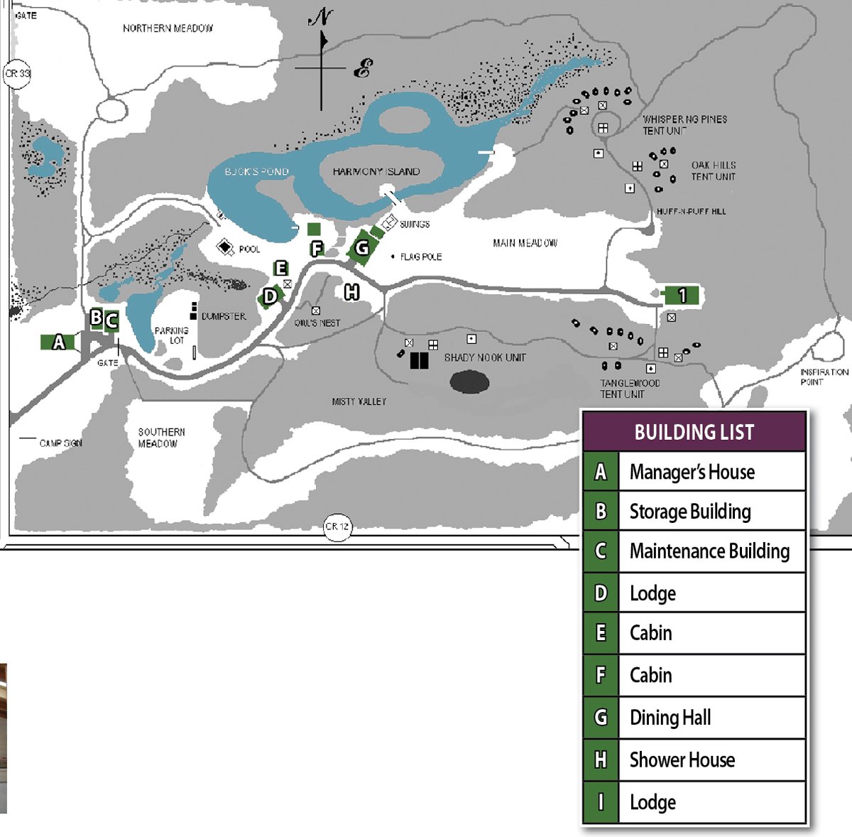 Area map - Real Estate Auction - 238 Acres Offered in 8 Tracts