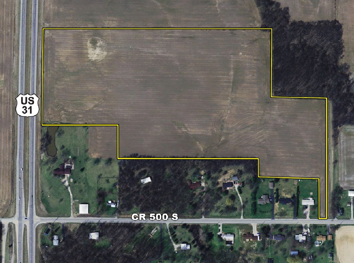 Tract map - 36+/- Acres Offered in 1 Tract