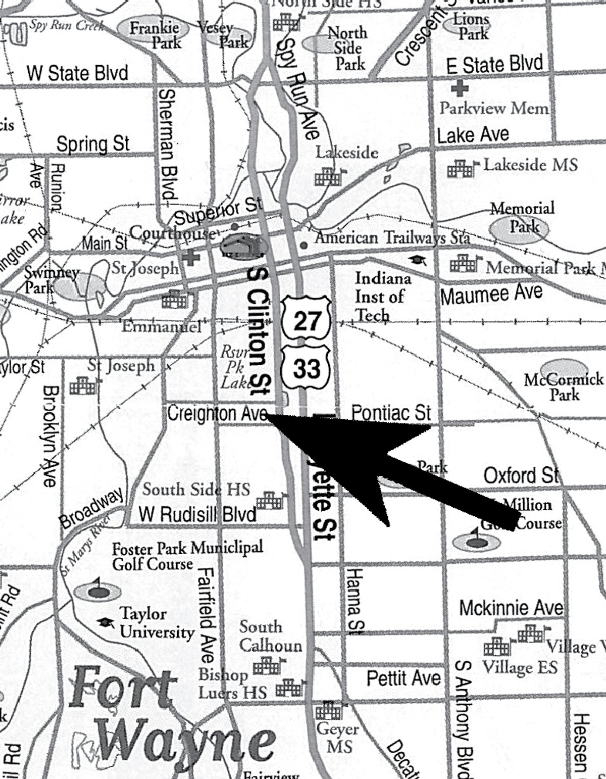 Area map - Estate Auction - Great Investment Opportunity