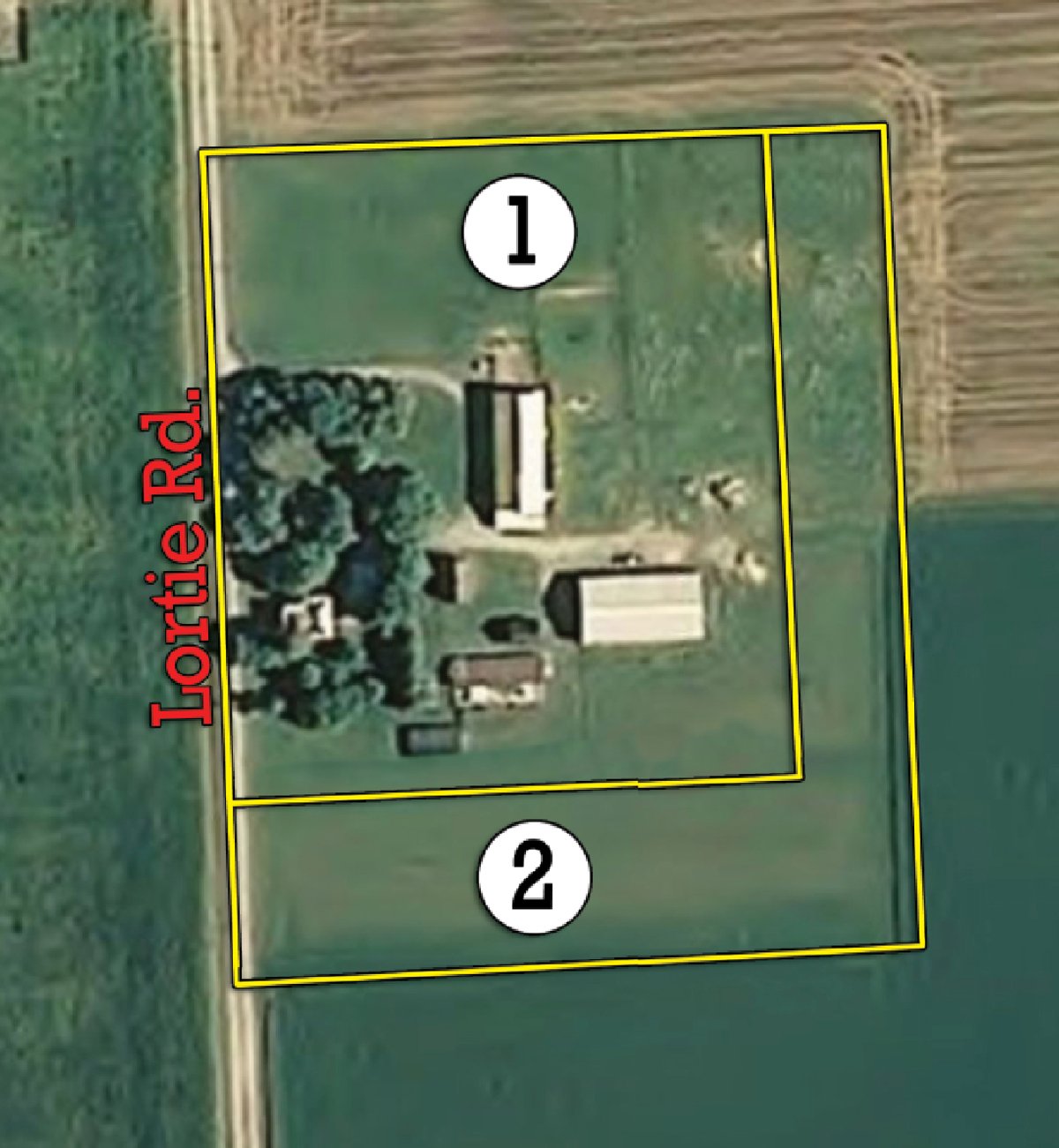 Tract map - Real Estate & Personal Property Auction
