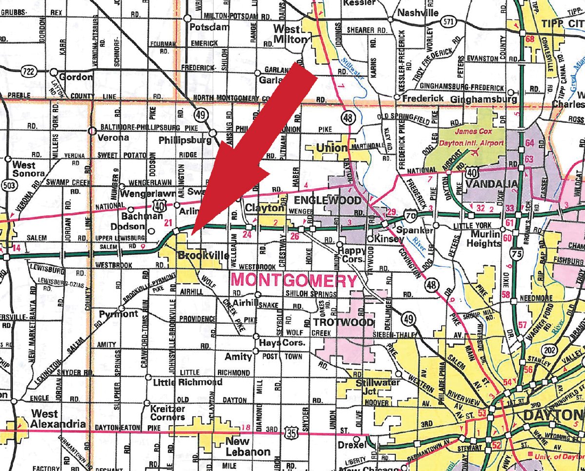 Area map - 85.47 Acres Prime Ohio Farmland