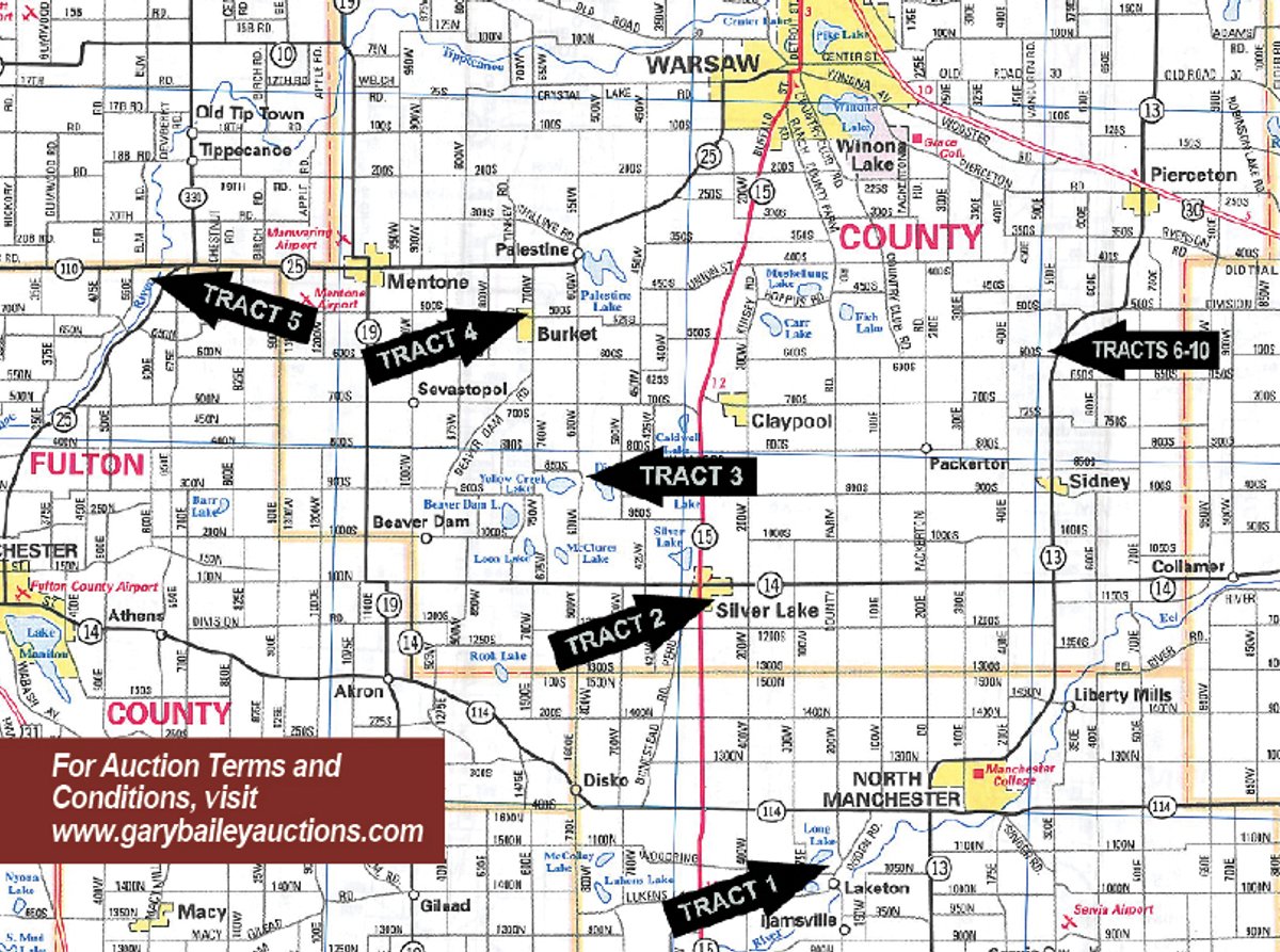 Area map - Absolute Auction - Potential Investment Properties