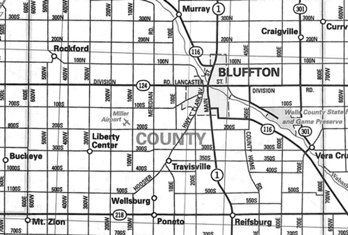 Area map - 118 Acres Offered in 5 Tracts