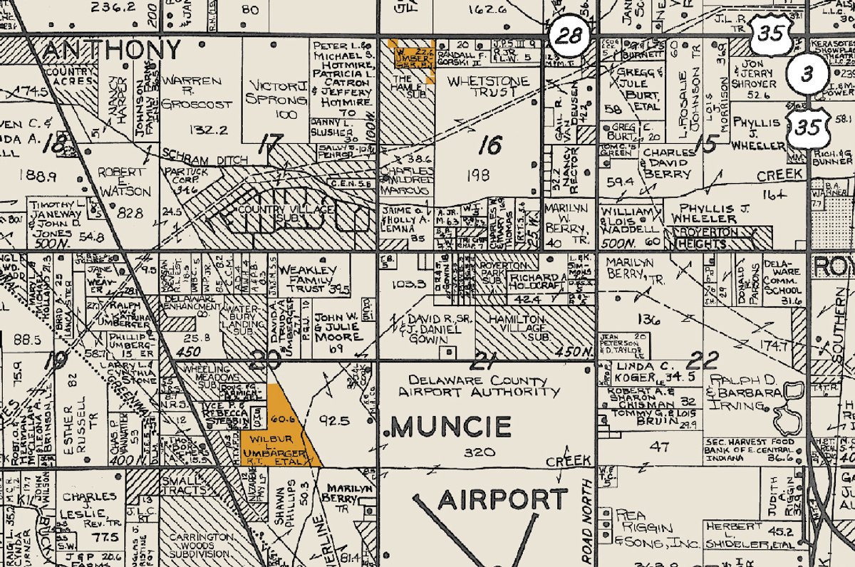 Plat map - 75+/- Acres in 9 Tracts