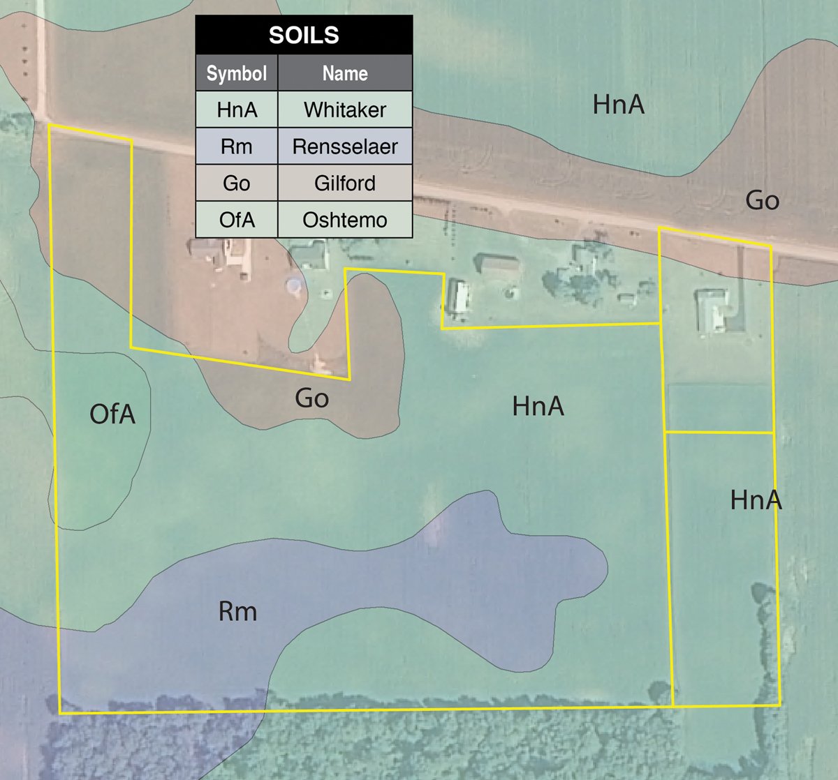 Soil map - Real Estate Auction - 31+/- Acres Offered in 3 Tracts Including a 3-Bedroom Home
