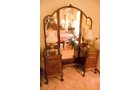 Vanity with mirror 55 in. x 20 in. x 72 in. - Extraordinary Auction - Nike Spillson Home Interiors & Furnishings