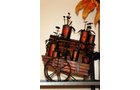 Metal flower wagon  - Extraordinary Auction - Nike Spillson Home Interiors & Furnishings