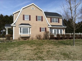 2961 Sq. Ft. 4 Bedroom, 2.5 bath home on 1.7 acres.  Forced air heat, central air, and attached 2-1/2 car garage.  

Built in 1930.  Total renovation in 1986.  Updated in 2006.  Beautiful country setting.  Adjacent to 14 acre private lake and park like setting with access. - Home with Beautiful Country Setting