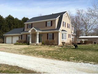 2961 Sq. Ft. 4 Bedroom, 2.5 bath home on 1.7 acres.  Forced air heat, central air, and attached 2-1/2 car garage.  

Built in 1930.  Total renovation in 1986.  Updated in 2006.  Beautiful country setting.  Adjacent to 14 acre private lake and park like setting with access. - Home with Beautiful Country Setting