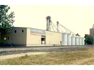 Turnkey - Grain roasting business since 1976.  Corn, beans, and barley.
- 2" and 4" wells, natural gas, 2 restrooms, 5 offices, lunch room.
- Bag and bulk facility.
- Storage bins, grain legs, office and warehouse storage.
- Commercial Roaster 250bph.
- Rail siding avilable.
- Zoned M-2
- High visibility on SR 15. - Nutritional Blending Inc.