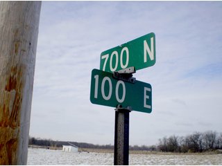 Nice all tillable parcel with frontage on two roads.  Good mini-farm location or add to your operation.  Convenient to Winchester, Union City, and Portland, IN.  Three local Ethanol plants nearby.

2011 crop rights. - Grain Farm