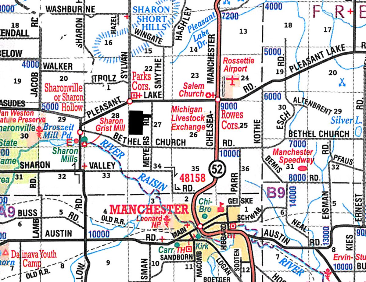 Plat map - Land Auction - 85 acres Offered in 5 Tracts