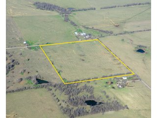 Tract 16 Aerial - Cattle Farm Land Auction, 1,200 Acres in 16 Tracts, Hay & Pasture Land, Woods, Excellent Improvements