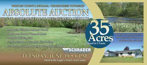 Sold: 35+/- Acres Offered in 3 Tracts Absolute Land Auction - Whitley County, Indiana - Thorncreek Township