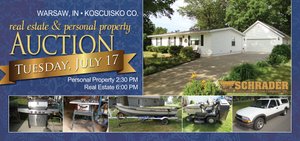 Sold: Real Estate & Personal Property Auction - Warsaw, IN - Koscuisko County
