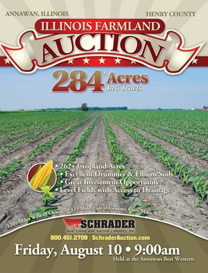 Sold: 284 +/- Acres Offered in 5 Tracts - Farmland Auction - Annawan, IL - Henry County