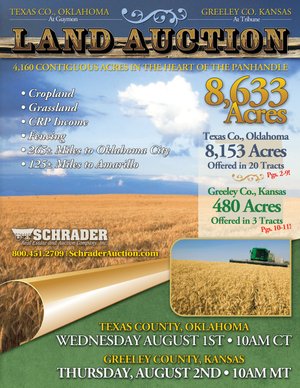 Sold: 480 Acre Land Auction Offered in 3 Tracts - Greeley Co., Kansas
