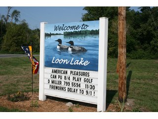 Property photo 1 - 340 Feet Natural Lake Frontage on Loon Lake Absolute Land Auction