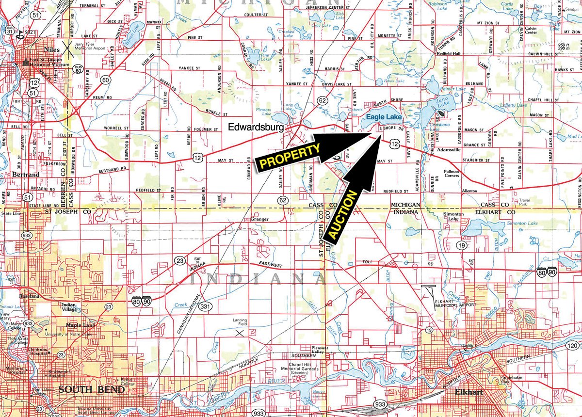 Plat map - POSTPONED! 20.9+/- Acres at The Forest at Eagle - 5 Building Sites