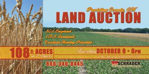 Sold: 108 +/- Acres Offered in 2 Tracts - Land Auction - Crane Township - Paulding County, OH