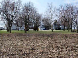 Beautiful country home and 4.5+/- acres with barn, bins, and creek.  Additional 18 acres available.

Home w/4.5 Acres - $143,000
Additional 18 Acres - $7,000/Acre
Whole Property - $269,000

Possession:  At closing on home; subject to tenants rights on farmland. - Beautiful Country Home with Acreage